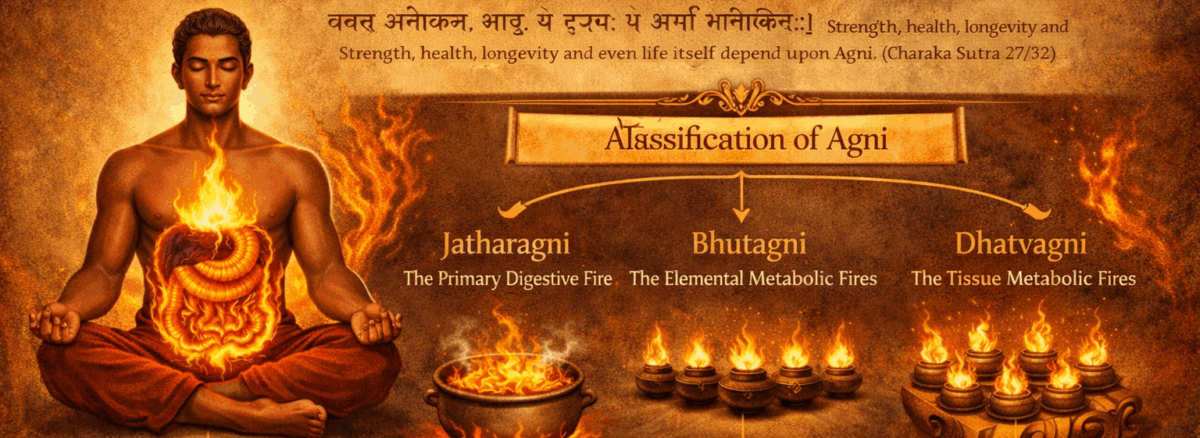 Agni in Ayurveda: Concept, Types, Functions and Clinical Significance