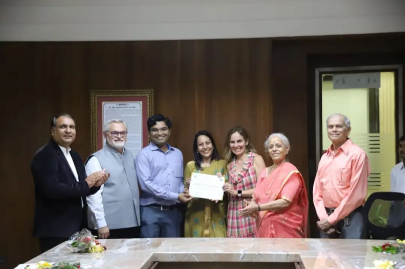 Appreciation Ceremony for the Brazilian Group with Dr. Abhijeet Shirkande and Dr. Ankita Shirkande