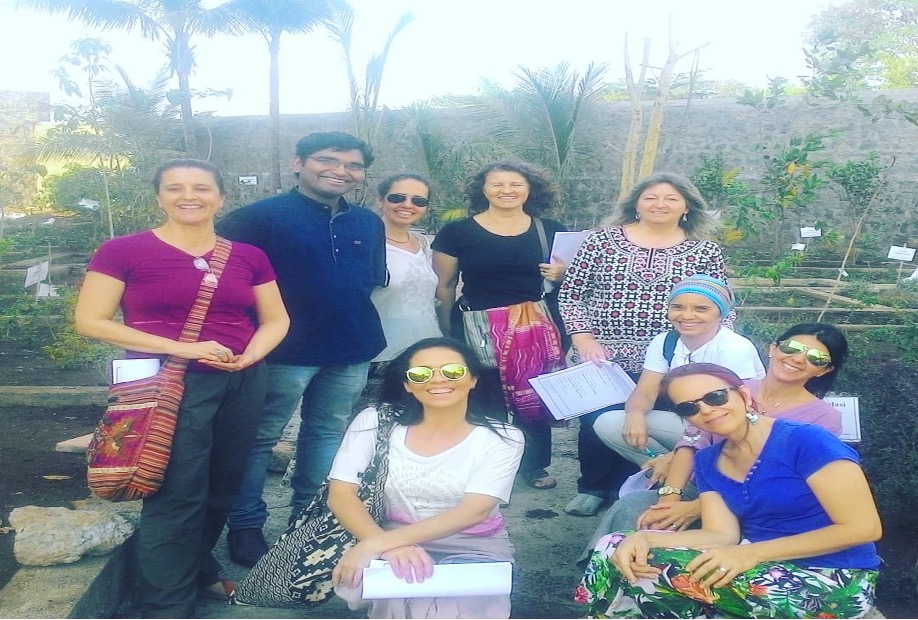 Brazilian Students Engaged in Ayurveda Learning with Dr. Abhijeet Shirkande