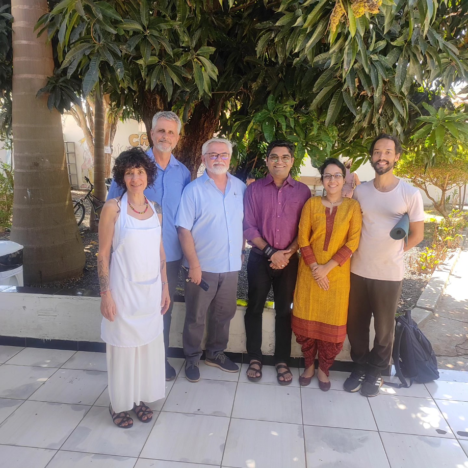 Dr. Abhijeet Shirkande and Dr. Ankita Shirkande, along with Dr. Jose Rugue, led an Ayurvedic OPD at the Government Hospital dedicated to the Psychosocial Care Center – SMS Araguari, Brazil