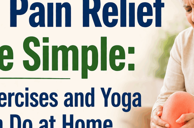 Knee Pain Relief Made Simple: Easy Exercises and Yoga You Can Do at Home