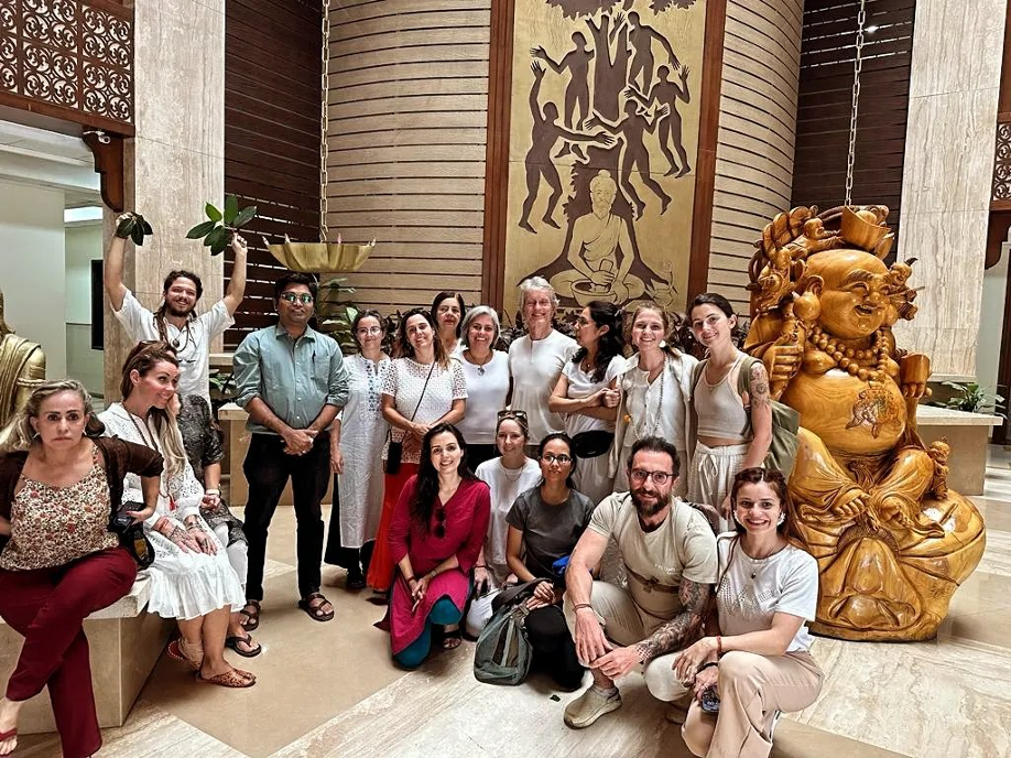 conducted-a-session-for-the-Brazil-student-group-sharing-his-expertise-and-insights-into-Ayurveda