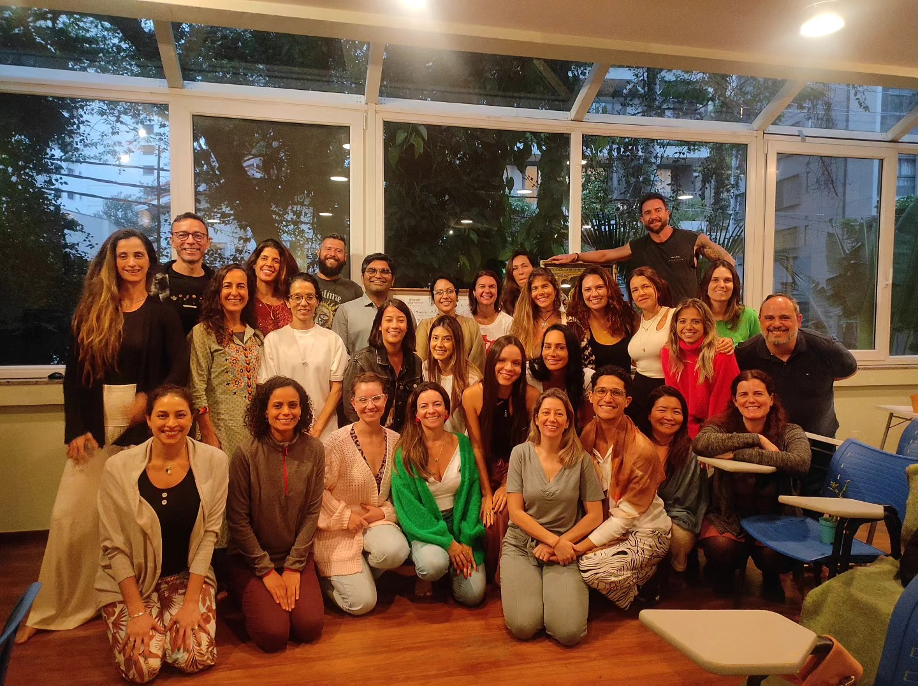 in São Paulo, Brazil, Dr. Abhijeet Shirkande and Dr. Ankita Shirkande conducted workshops on Srotasa